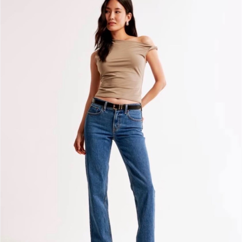 American Eagle Outfitters Blue Straight Leg Jeans